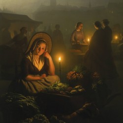 Night market in Amsterdam